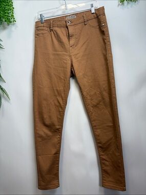 Denim&Co Women’s Skinny Jeans in Brown